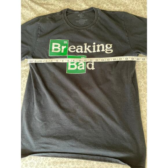 Breaking Bad Periodic Logo Tee Black Sz L - Picture 3 of 6